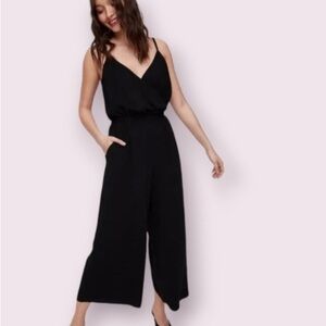 Aritzia Wilfred Melodie Black Jumpsuit